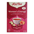 Yogi Tea Woman's Energy, ceai ayurvedic energizant cu hibiscus, radacina de angelica si ghimbir, bio, 30,6 g