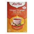 Yogi Tea Ginger Orange, ceai ayurvedic cu ghimbir, portocale si vanilie, bio, 30,6 g