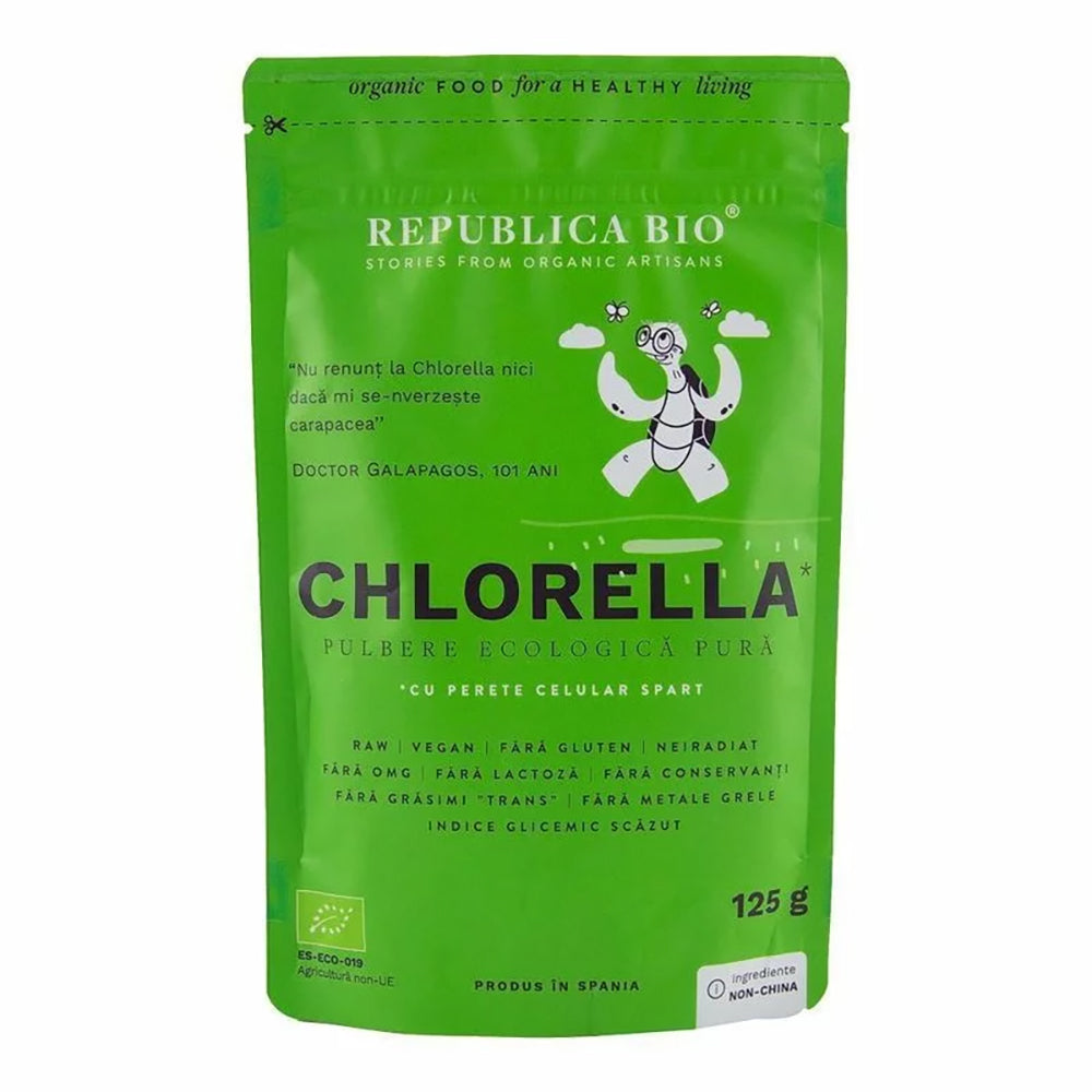 Chlorella, pulbere ecologica pura Republica BIO, 125 g - Default