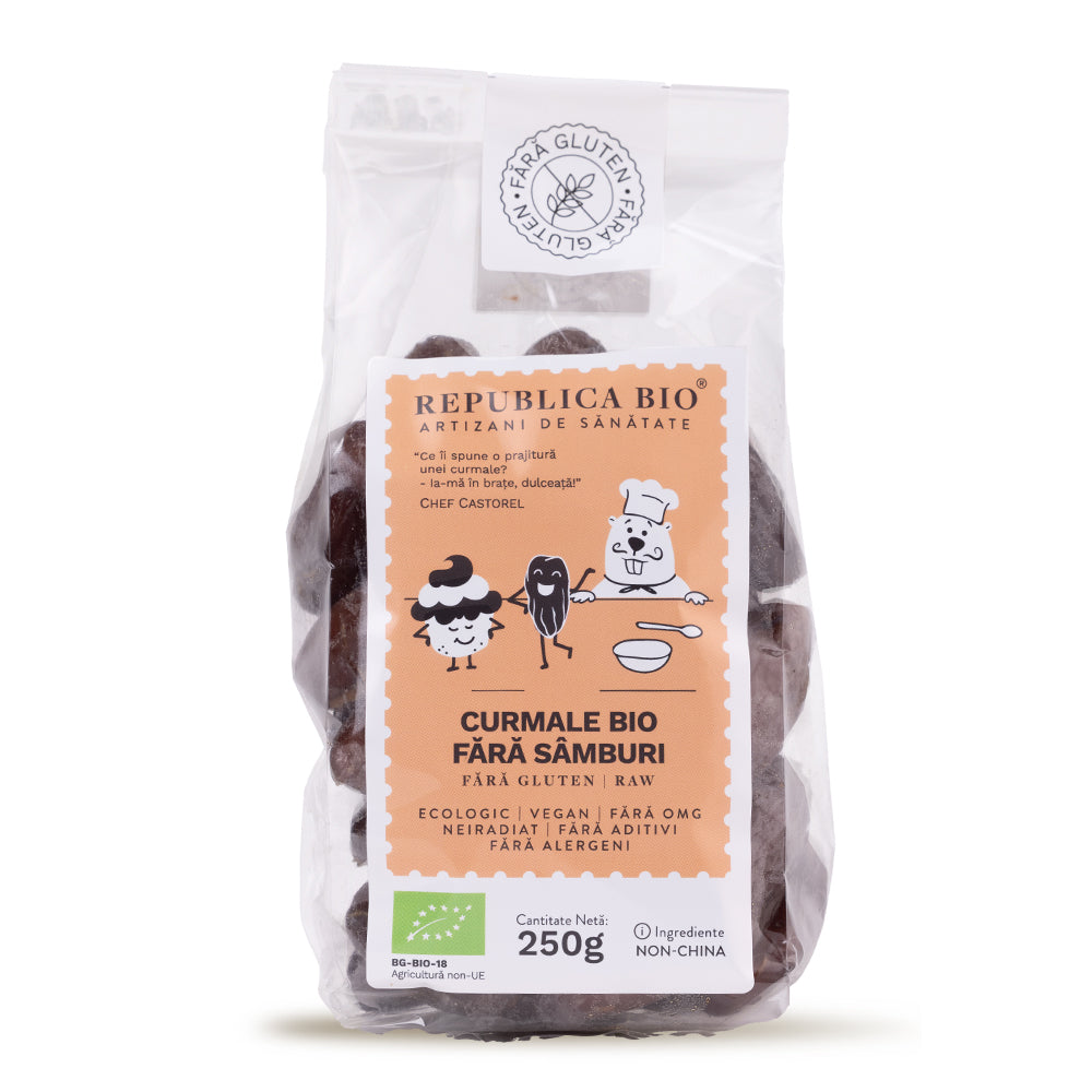 Curmale Bio fara samburi FARA GLUTEN Republica BIO, 250g - Default