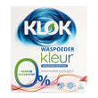 Detergent pudra pentru rufe color  Klok, ecologic, 1,17kg