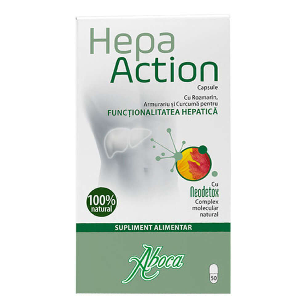 Hepa Action Advanced Hepatoprotector 50 capsule Aboca, natural