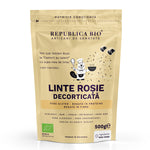 Linte rosie Bio decorticata FARA GLUTEN Republica BIO, 500g