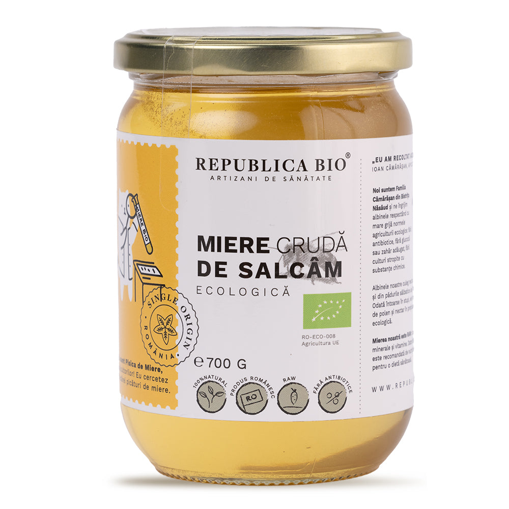 Miere de Salcam ecologica cruda Republica BIO, 700 g - Default