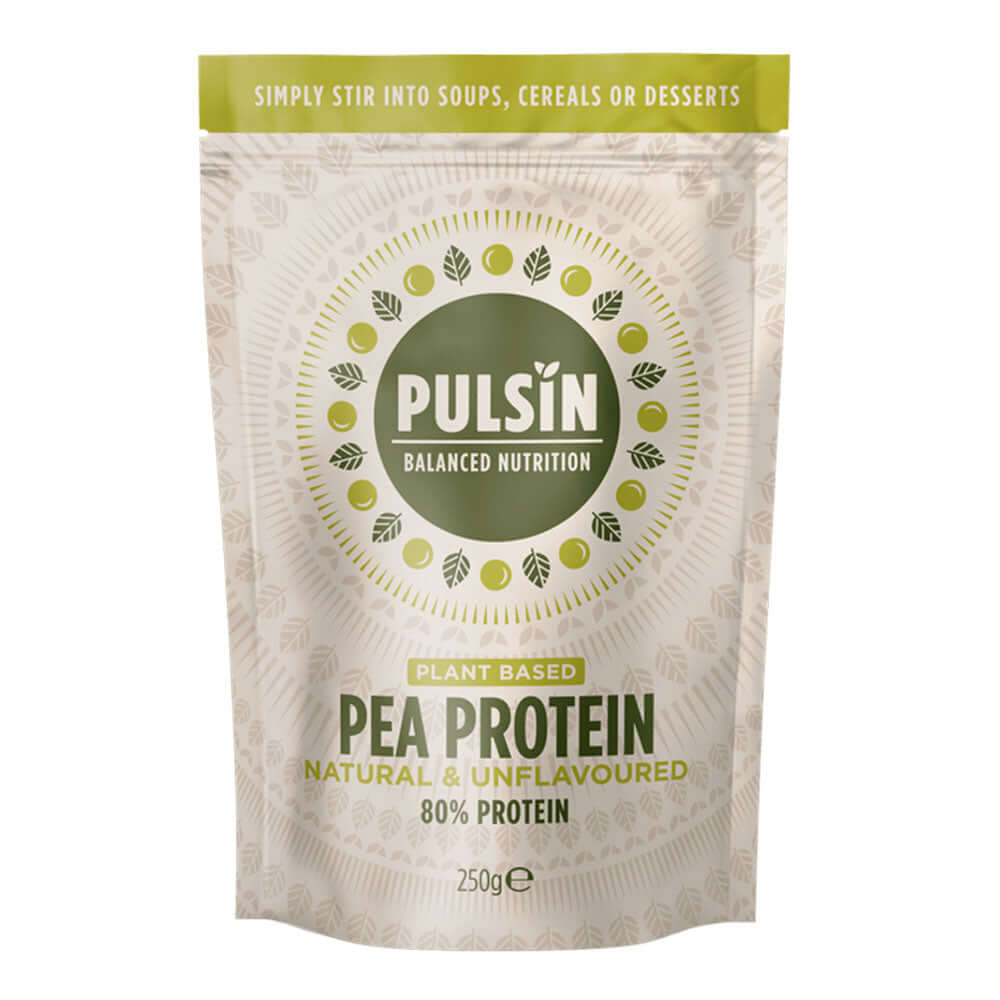 Proteina din mazare Pulsin, 250 g, naturala