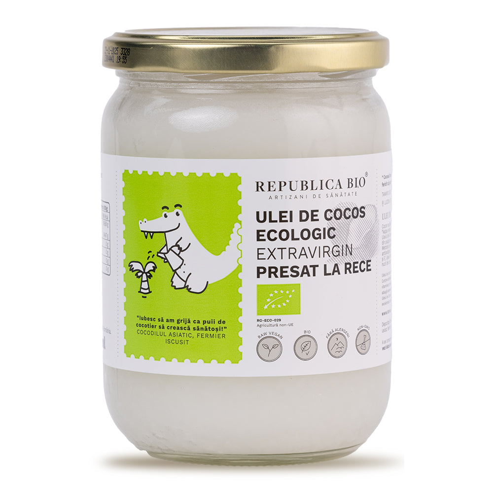 Ulei de cocos Republica BIO 500 ml, extravirgin, presat la rece, bio - Default