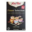 Yogi Tea Finest Selection, selectie speciala de 6 ceaiuri, bio, 34,2 g