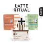 LATTE RITUAL PACK, pachet promotional (Matcha Latte + Turmeric Latte + m31 colagen creamer), natural, 505g