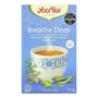Yogi Tea Breathe Deep, ceai ayurvedic respiratie profunda cu eucalipt, busuioc si cimbru, bio, 30 g