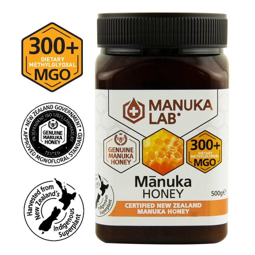 Miere de Manuka MANUKA LAB, MGO 300+ Noua Zeelanda, 500 g, naturala - Default