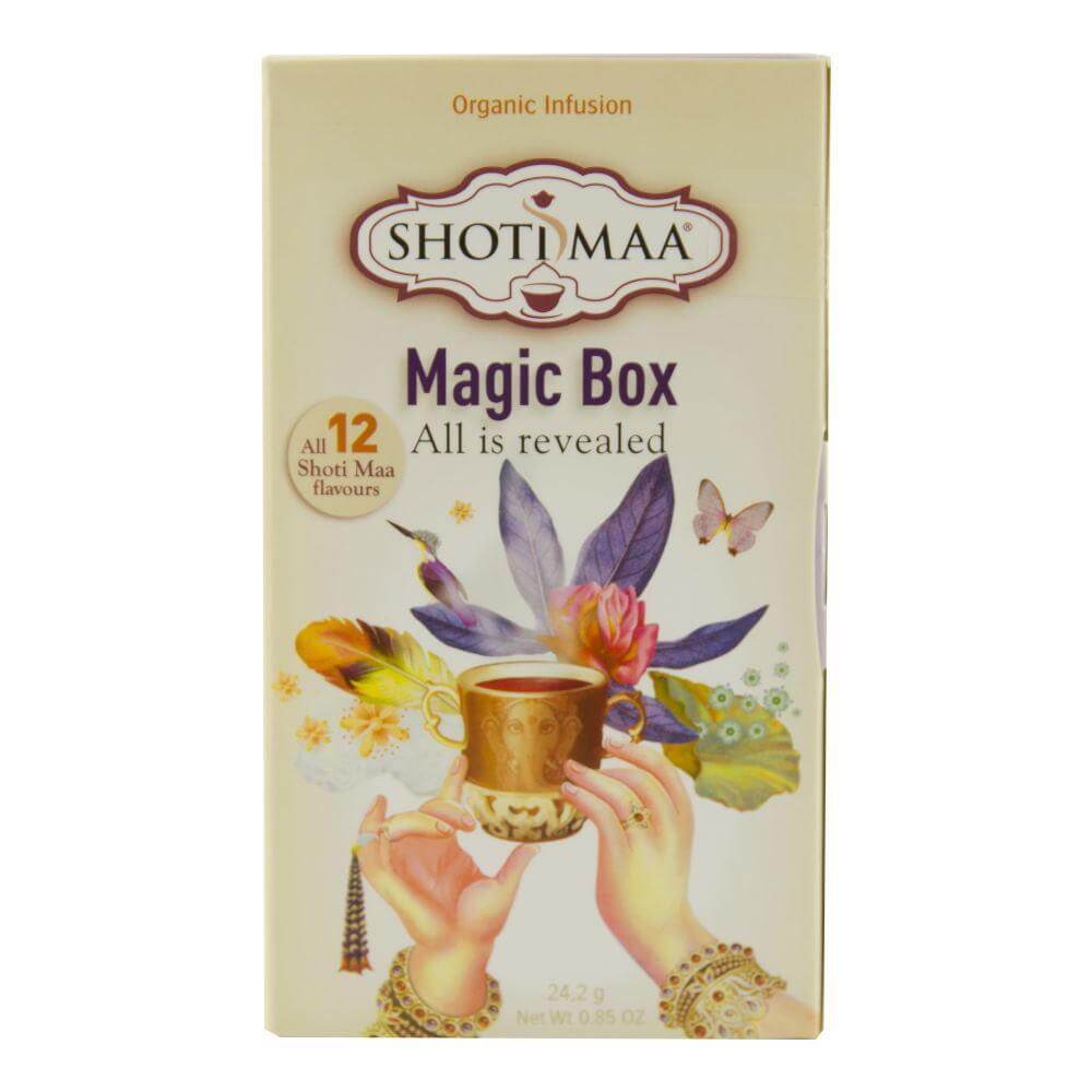 Ceai Shotimaa Magic Box, 12 plicuri, bio, 24,2 g