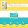 Masca servetel Coreeana 7Days Mask cu Apa de Bambus pentru Hidratare si catifelare, Ariul, 20 g, natural