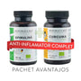 ANTI-INFLAMATOR Complet, pachet promotional (Curcuma/Turmeric + Spirulina), BIO, RAW, VEGAN