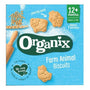 Biscuiti Organix Goodies Animale, de la 12 luni, bio, 100 g