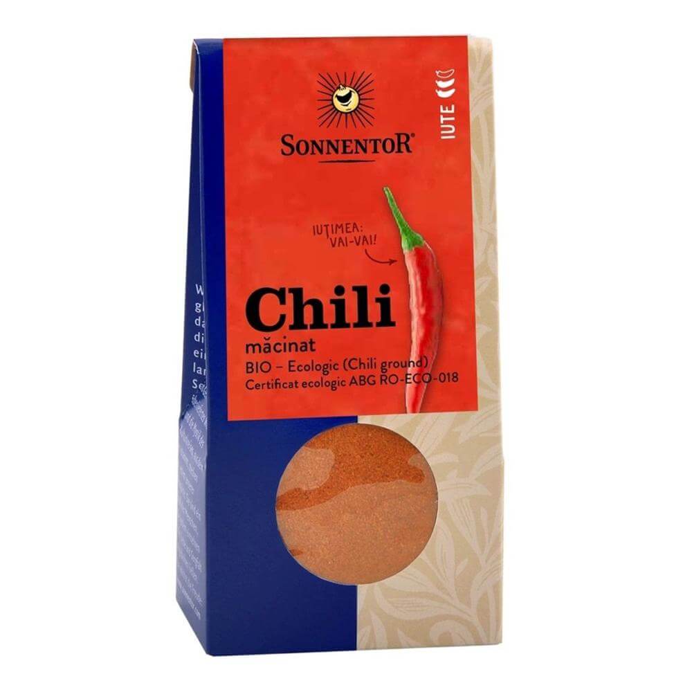 Chili macinat Sonnentor, bio, 40 g