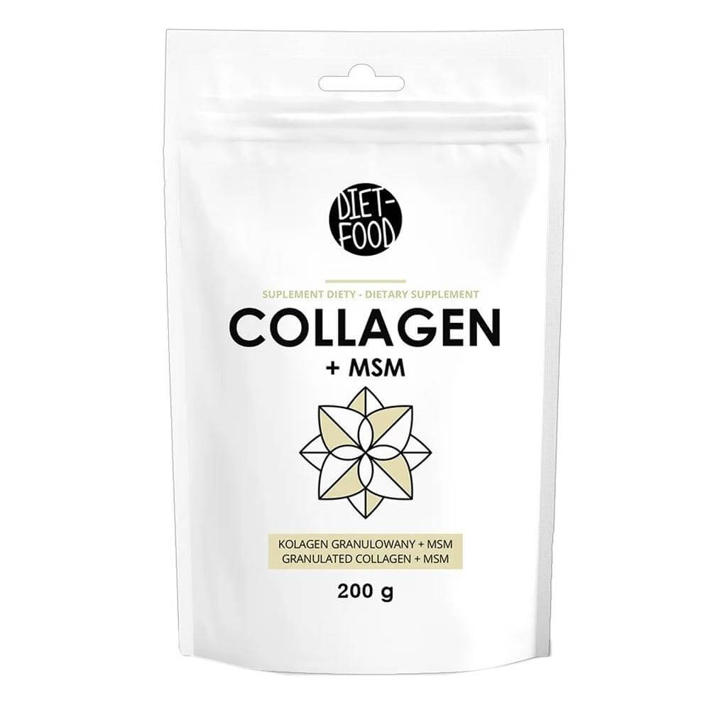 Colagen + MSM - instant Diet Food, 200 g, natural
