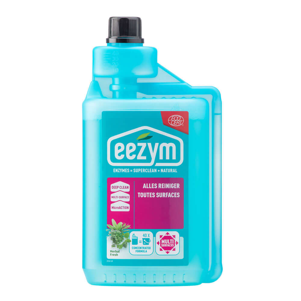 Detergent multisuprafete Eezym, bio, 1 l, ecologic
