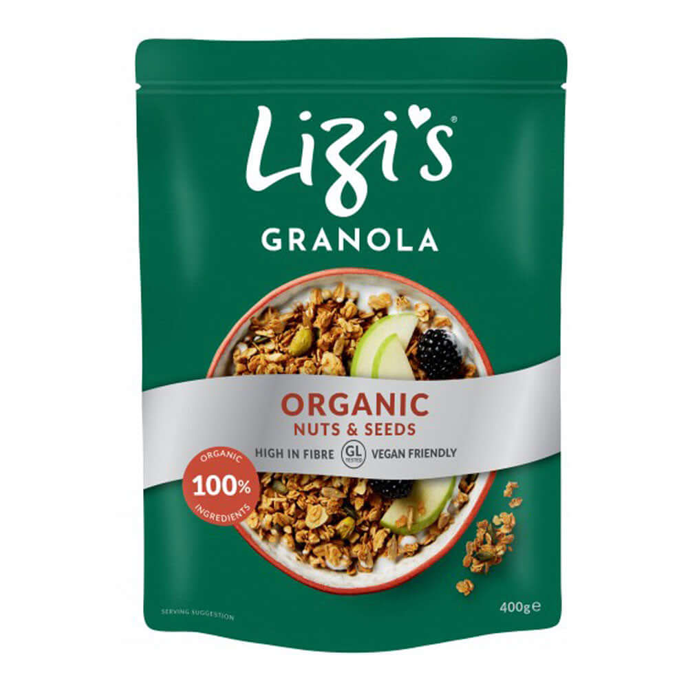 Granola Organic Lizi's, bio, 400g, ecologic