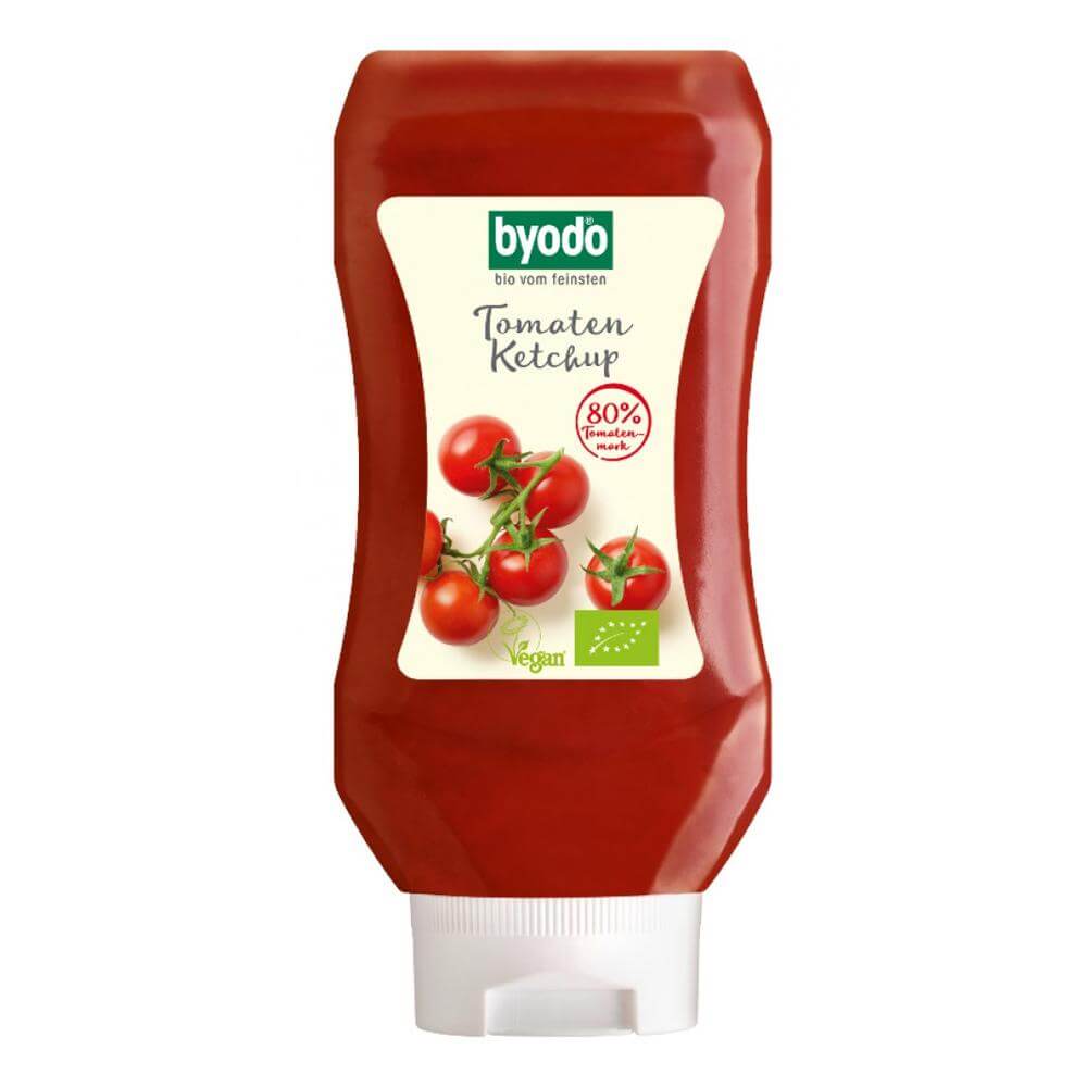 Ketchup de tomate in flacon FARA GLUTEN Byodo, bio, 300 ml