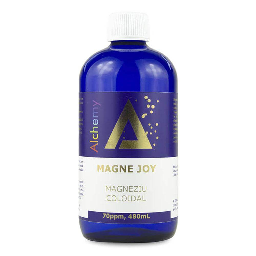 Magneziu coloidal Magne Joy 70ppm Pure Alchemy, 480 ml, natural