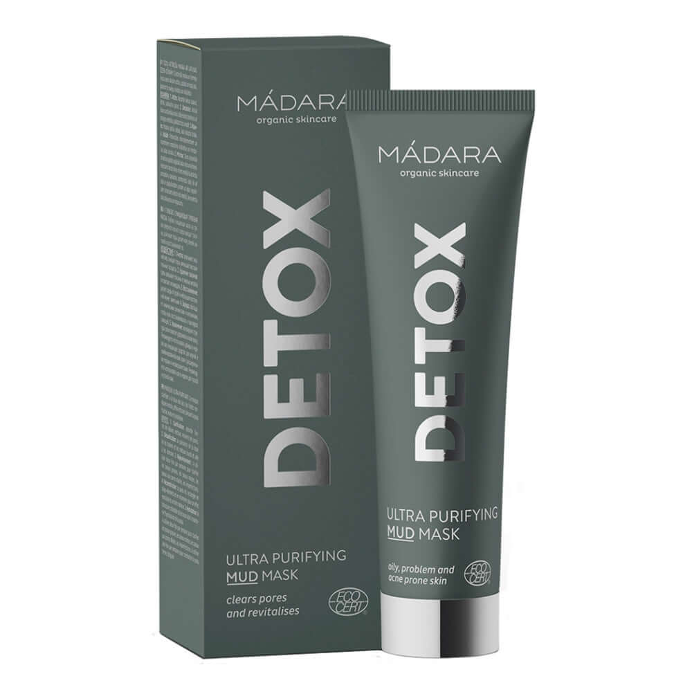 Masca ultra-purificatoare DETOX Madara, 60 ml, natural