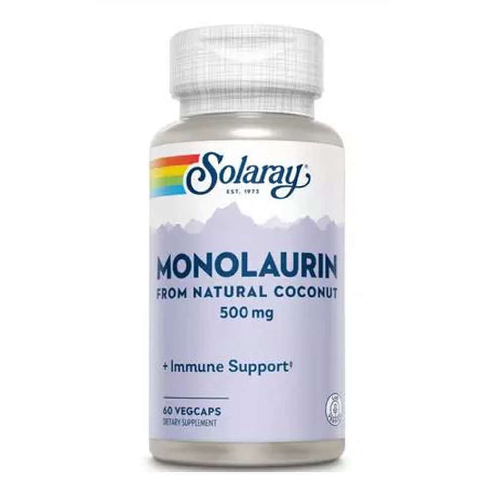 Monolaurin 500 mg, 60 capsule Solaray, natural, Secom