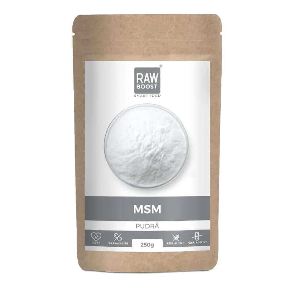 MSM RawBoost, pudra 250 g, natural