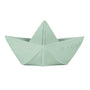 Origami - barcuta, jucarie pentru baie (culoare menta) Oli&Carol, natural