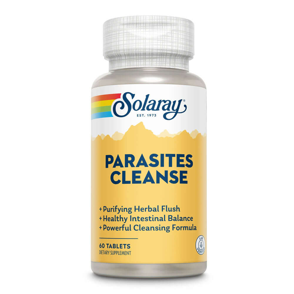 Parasites Cleanse 60 tablete Solaray, natural, Secom
