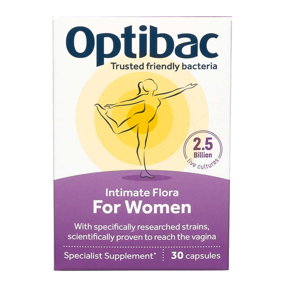 Probiotic pentru flora vaginala Optibac 30 capsule, natural