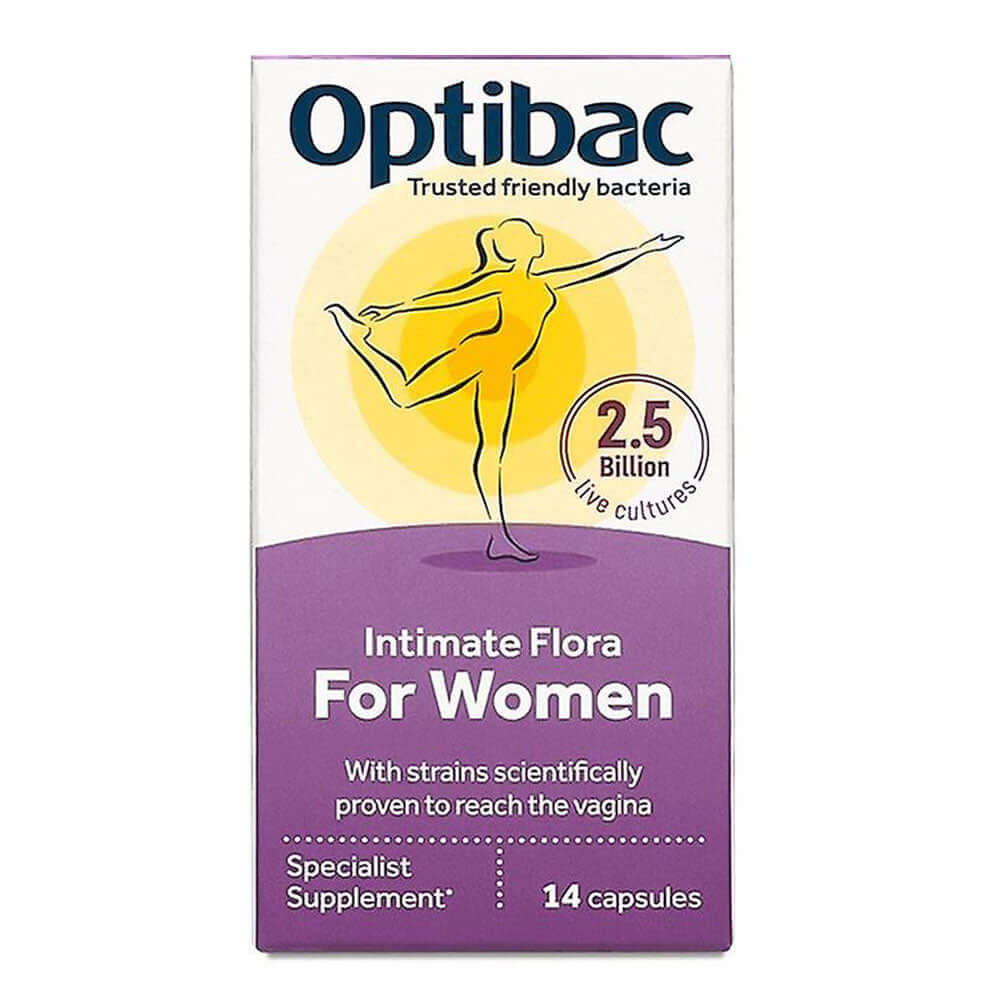 Probiotic pentru flora vaginala Optibac, 14 capsule, natural