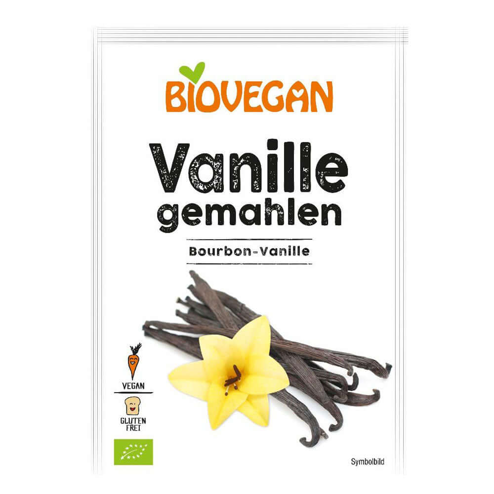 Pudra de vanilie bourbon Fara Gluten, Biovegan, bio, 5 g