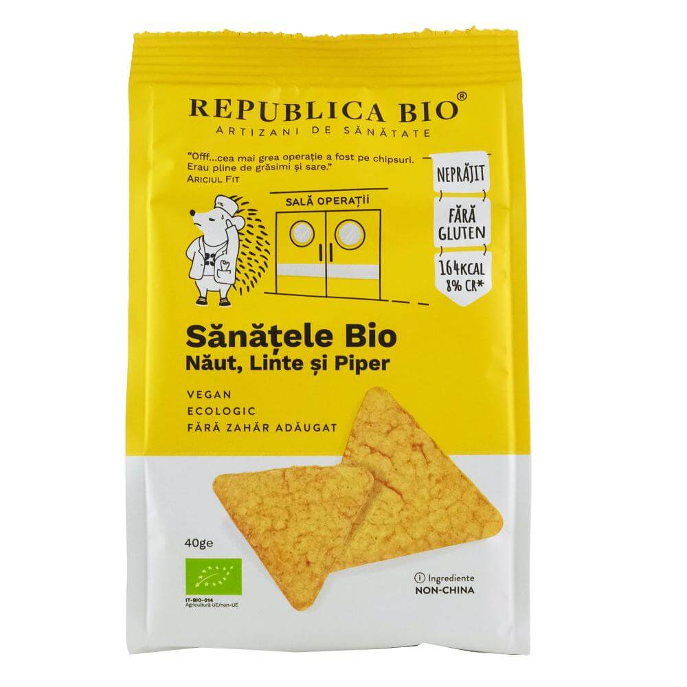 SANATELE BIO Naut, Linte si Piper, ecologic, fara gluten, 40g - Default
