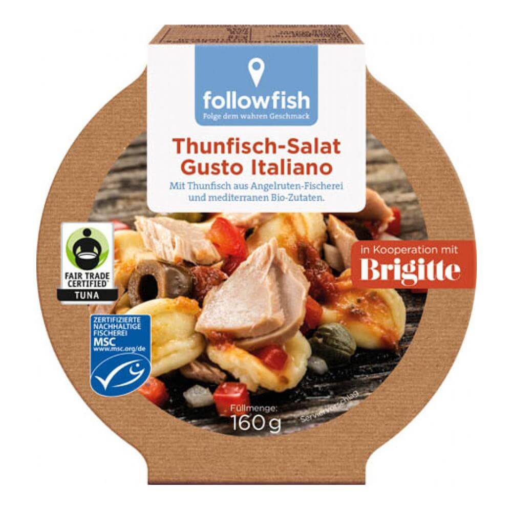 Salata cu ton el Gusto Italiano Followfish, 160 g, natural