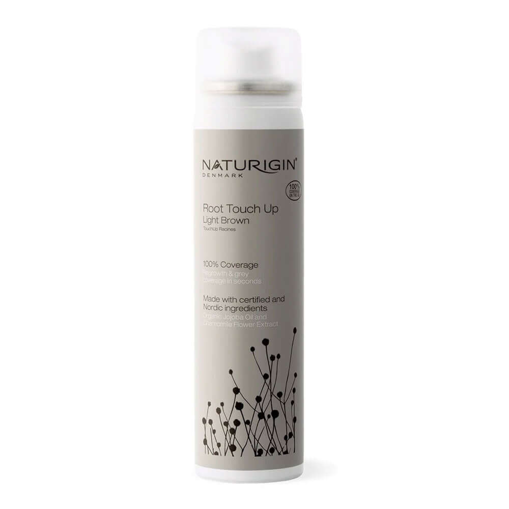 Spray acoperire temporara par alb la radacina-Maro deschis Naturigin, 75 ml, natural